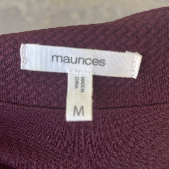 Maurice’s purple jacket/cardigan Size M - Picture 9 of 12